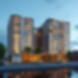 Stunning exterior view of Danube Elitz 2 showcasing modern architecture