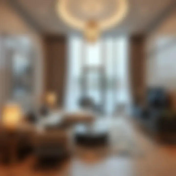 Elegant Interior of Danube Elitz 2 Luxurious interior design of a living space within Danube Elitz 2