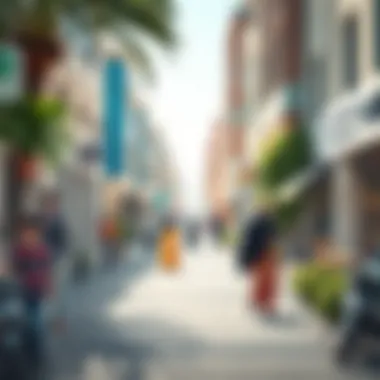 A bustling community scene in مروش خليفة, highlighting local life