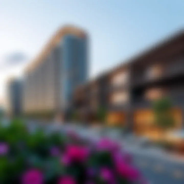 Architectural Marvel of Marina Suites Stunning architectural design of Marina Suites