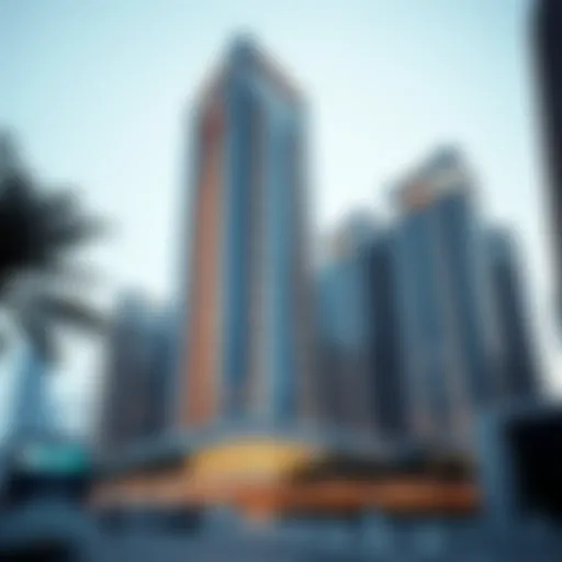 Exterior view of Orra Marina Tower showcasing modern architecture