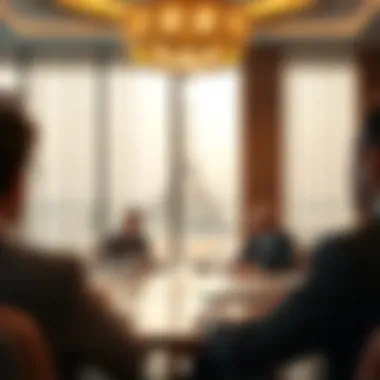 Strategic Vision of Eagle Hills' Founder Founder's vision captured in a strategic meeting