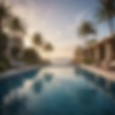 Infinity Pool at Royal Atlantis Luxurious infinity pool at the Royal Atlantis