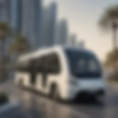 Futuristic transport systems integrating smart technology in Dubai