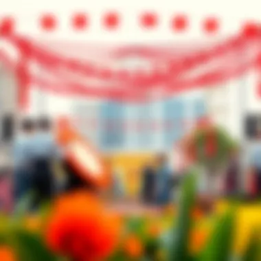 Cultural Celebration in University City Cultural event celebrating diversity at University City