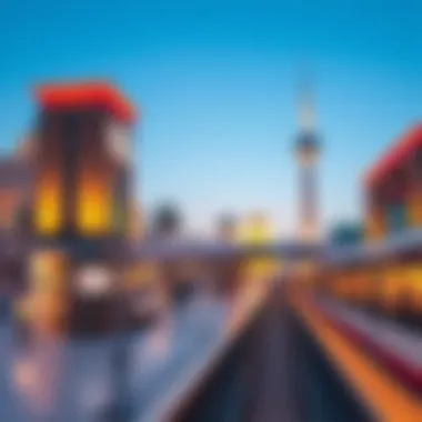 Convenient transit connections at Wafi Mall Metro Station