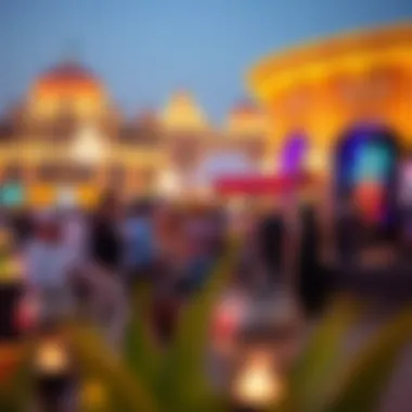 Vibrant entertainment scene at Wafi with live performances