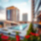 Architectural marvel of Wasl Zabeel showcasing modern design