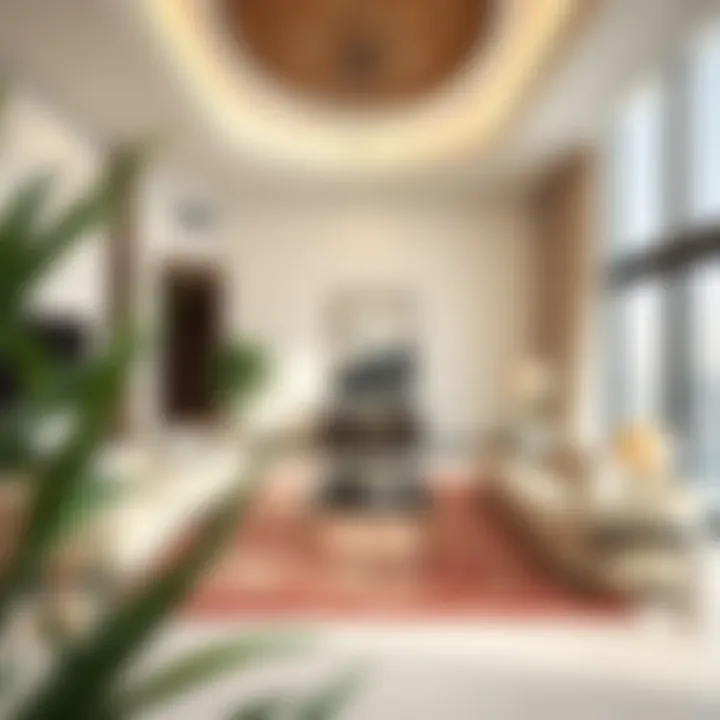 Luxurious interiors of a residential unit in Wasl Zabeel