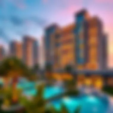 Luxury Living in the West Zone Luxury apartment complex in the West Zone symbolizing real estate dynamics