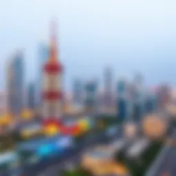 Luxury skyline view of Dubai's prime real estate