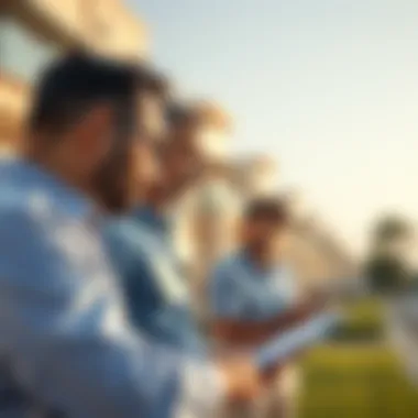 Foreign investors evaluating properties in Dubai