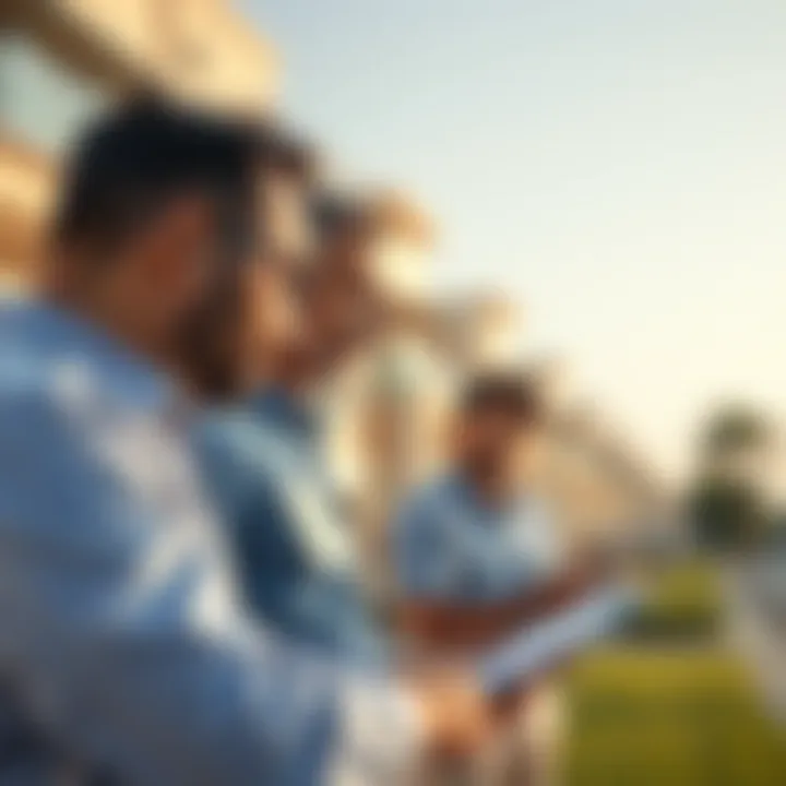 Foreign investors evaluating properties in Dubai