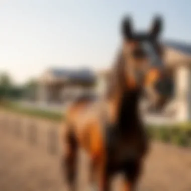 Luxurious Equestrian Facility Luxurious equestrian facility with modern amenities
