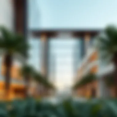 Modern architectural designs in Dubai's real estate market