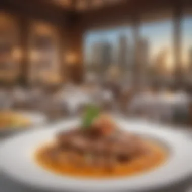 Culinary Masterpieces at JBR Restaurants Exquisite dishes showcasing culinary artistry in JBR