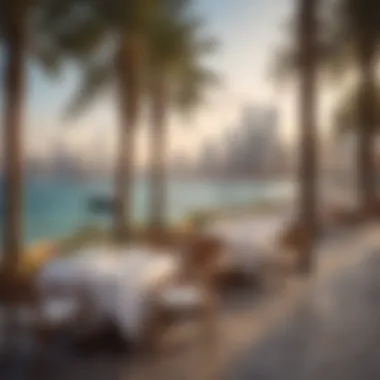 Waterfront Dining Experience in JBR Stunning waterfront dining at Jumeirah Beach Residence