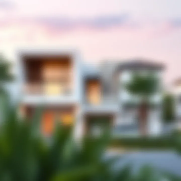 Modern architectural designs of residential properties in Jouri Hills