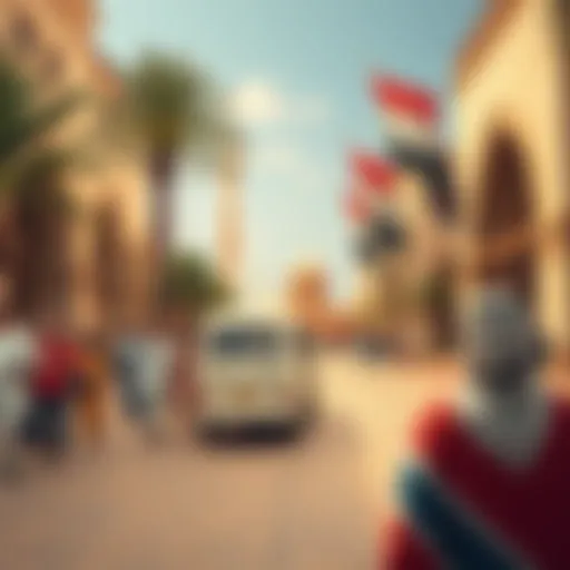 Historical representation of Labor Day celebrations