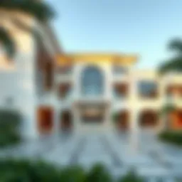 Stunning architectural design of Laya Mansion showcasing modern elegance