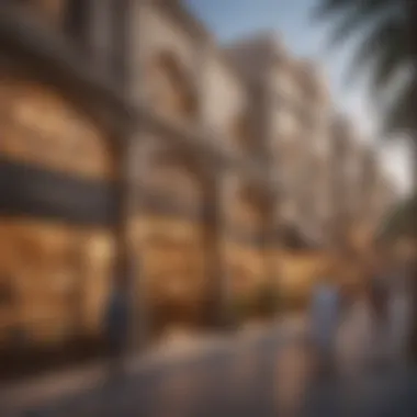Business Opportunities at Lulu Souk Warsan Commercial area of Lulu Souk Warsan illustrating business opportunities