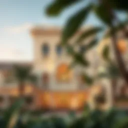 Stunning architectural view of Maimoon Gardens