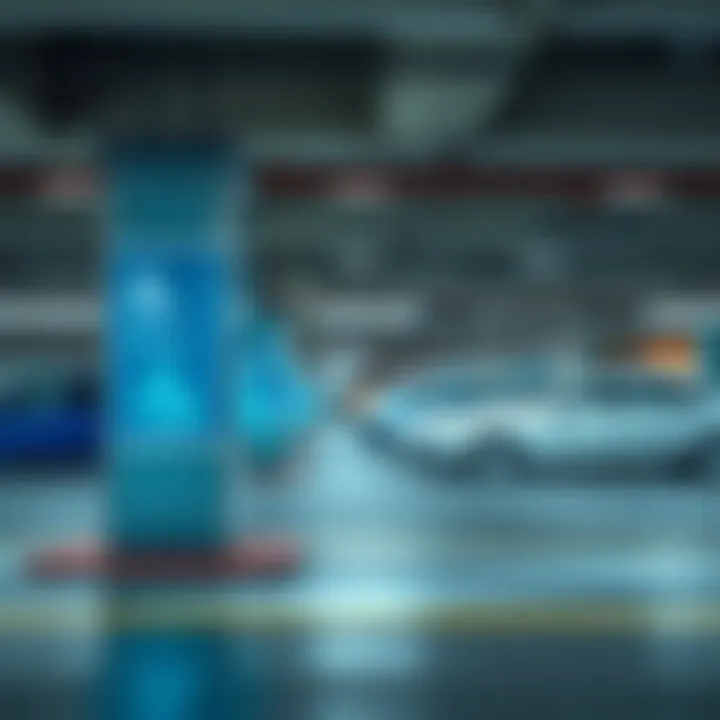 Accessible parking spots at Mall of the Emirates