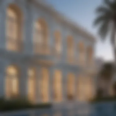 Architectural Elegance of Marina Residence Palm Exquisite architectural details of Marina Residence Palm