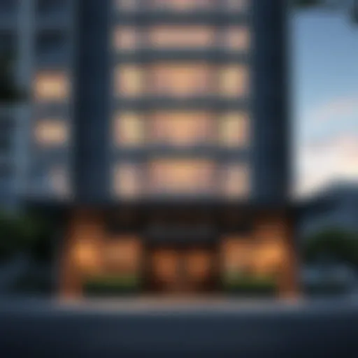 Exterior view of Metro Central Hotel showcasing modern architecture and inviting entrance