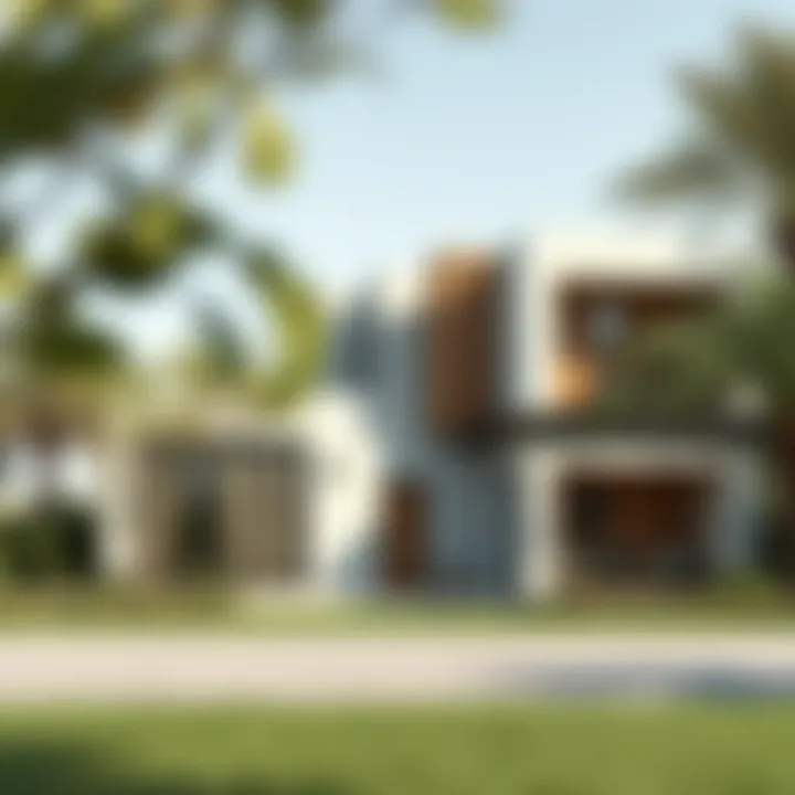 Contemporary house integrating natural elements with a minimalist approach