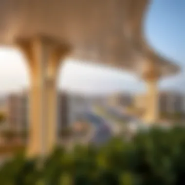 Modern infrastructure developments in Mussafah