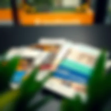 Diverse Banking Services in Dubai An overview of different banking service brochures laid out