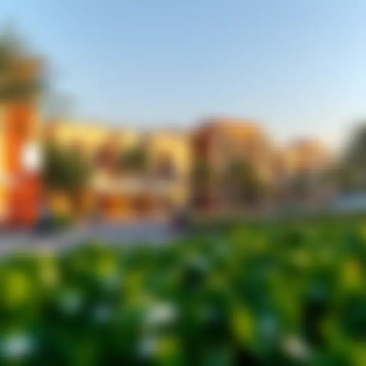 Vibrant community lifestyle in Emaar Greens with recreational amenities