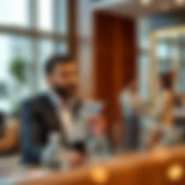 Expatriates discussing employment visa implications