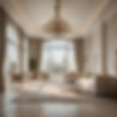 Elegant Interior of a Luxury Apartment Elegant interiors of a high-end Dubai apartment