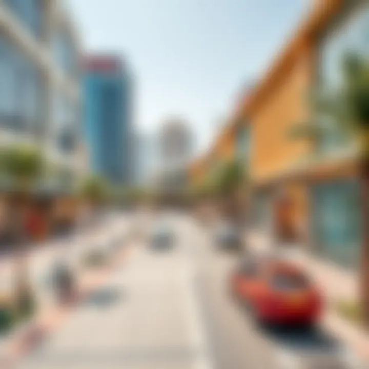 Real estate developments near Nakheel Mall influenced by metro access