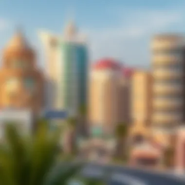 An infographic detailing types of loans available in Dubai