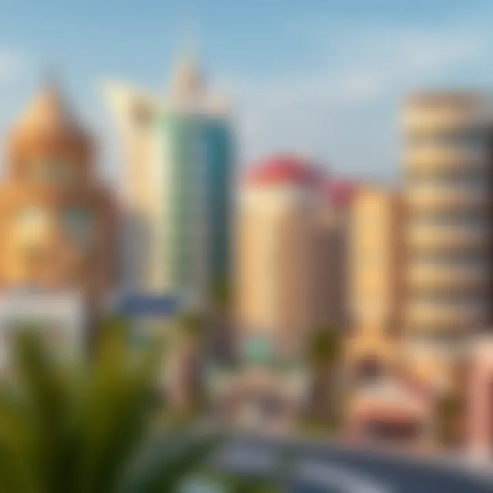 An infographic detailing types of loans available in Dubai