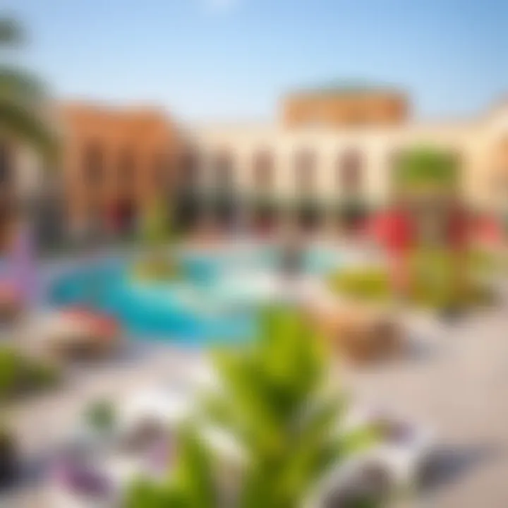 Vibrant community spaces in Parco Mankhool, illustrating its amenities and lifestyle offerings.