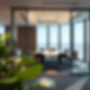 Stylish Glass Partitions for Meeting Rooms Stylish meeting room with glass partitions