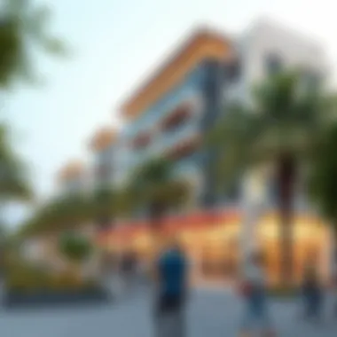 Vibrant community atmosphere in Radiant Square