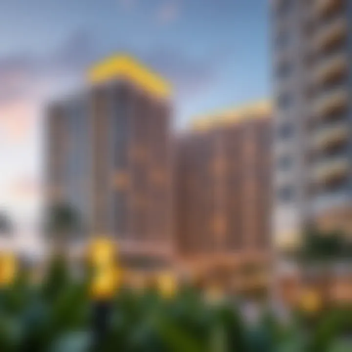 Luxurious residential offerings at Radiant Square