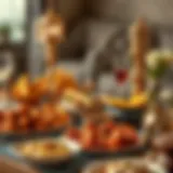 Traditional Iftar spread during Ramadan