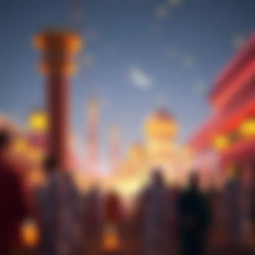 Cultural celebration during Ramadan in UAE