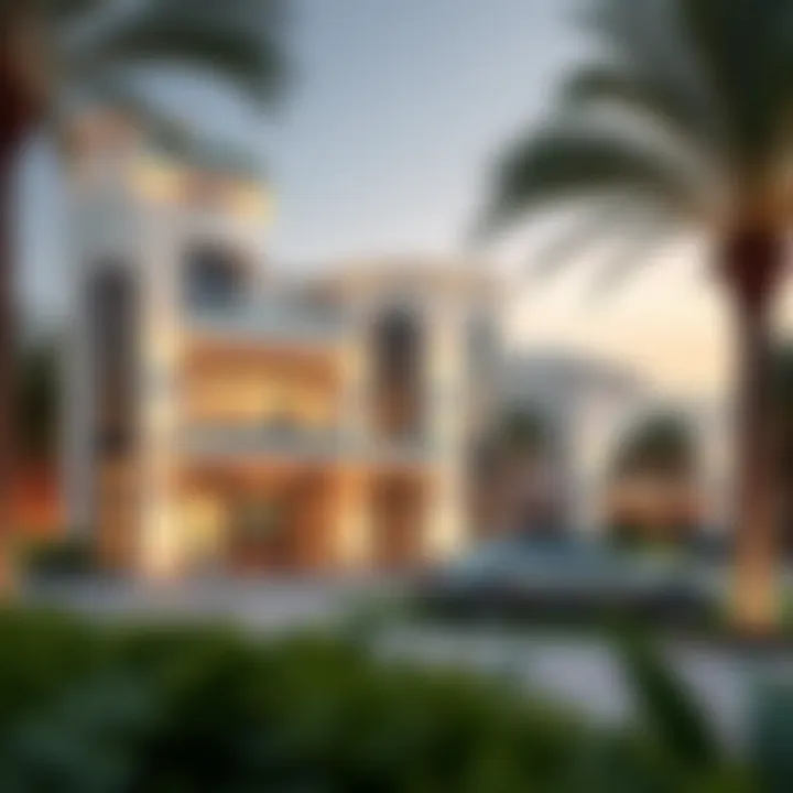 Luxurious residential property in a prime Dubai neighborhood