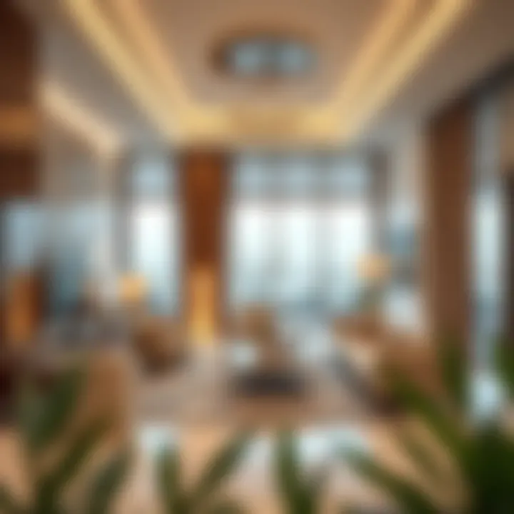 Luxurious interiors of a Remraam property highlighting contemporary design