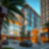 Architectural Distinctions of Room International City Architectural view of Room International City showcasing distinct design