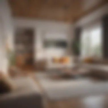 Cozy Room Interior in JVC Cozy room interior showcasing rental options in JVC