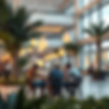 Vibrant community spaces fostering social interaction