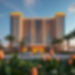 Stunning exterior view of Skyview Hotel